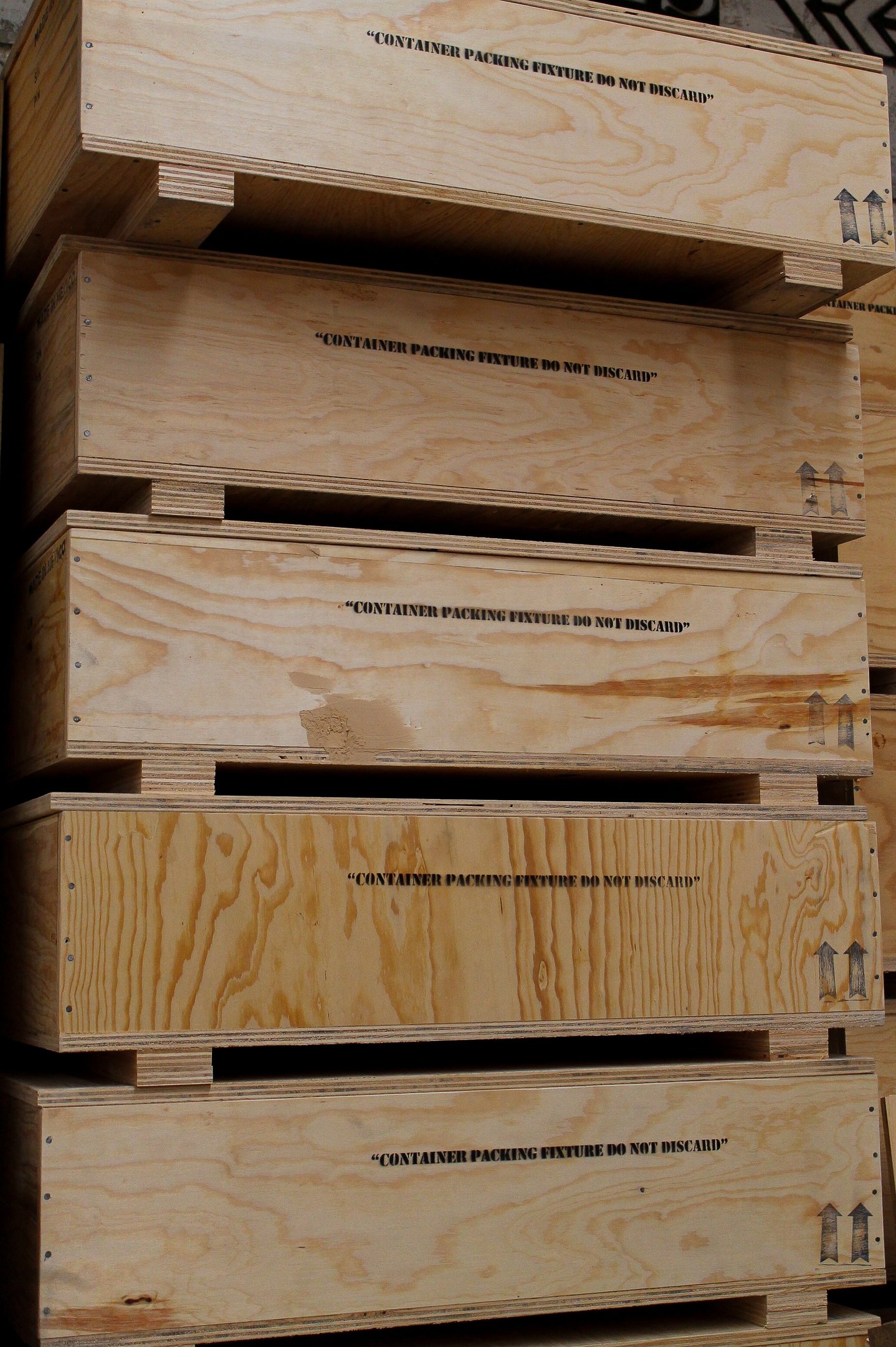 Embalaje de madera